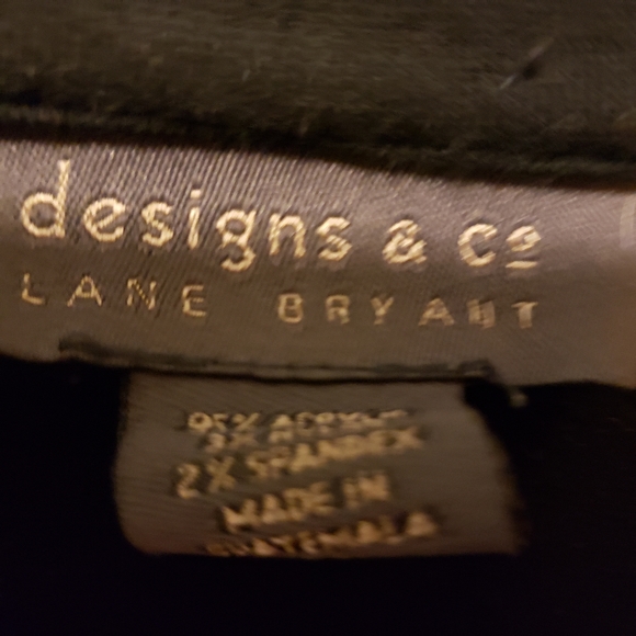 Sz 20 Black jersey sweater/jacket - Picture 6 of 9